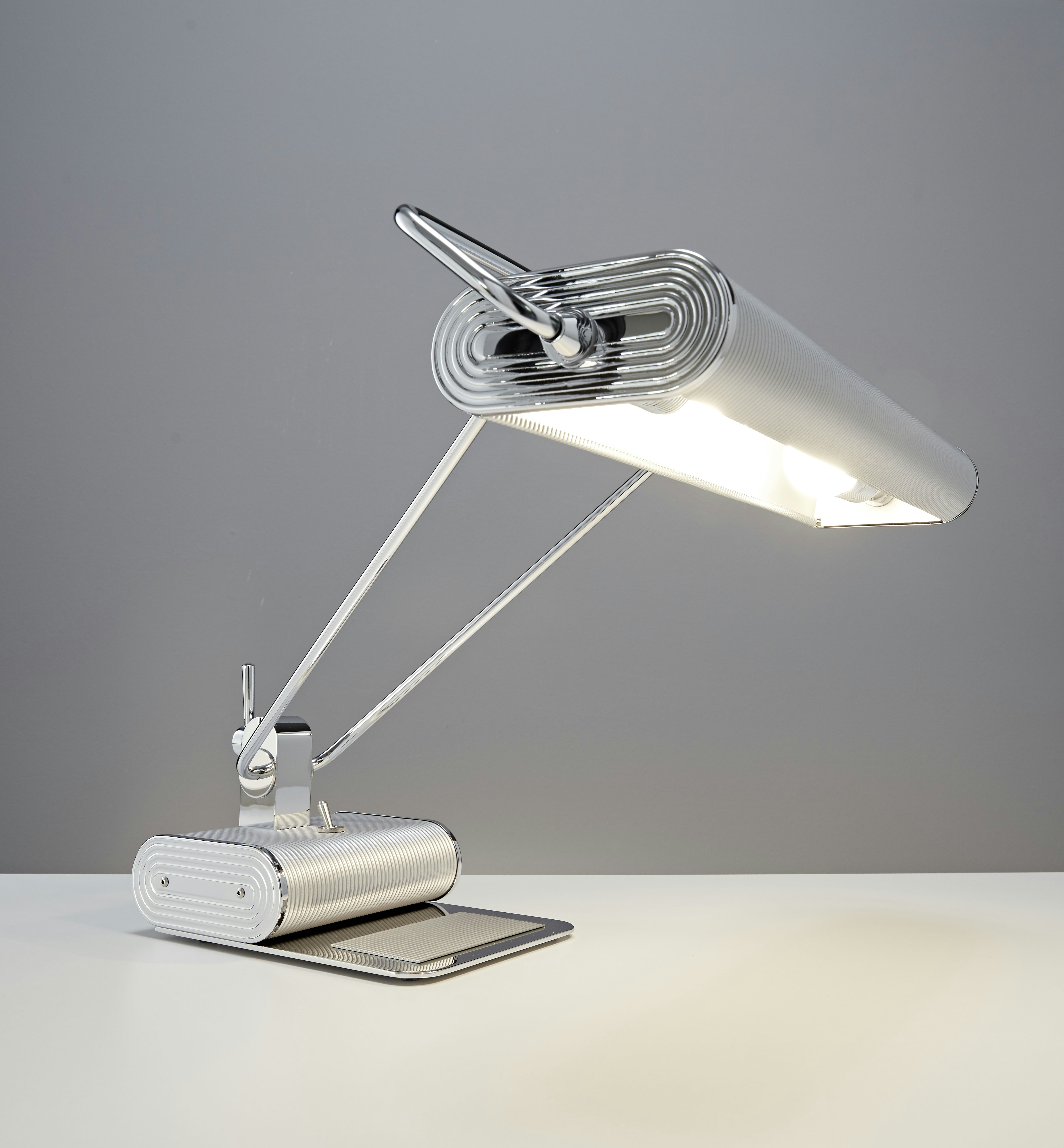 Lampe De Chevet Métal,blanc ,h47xd35xp35cm - Lampe de chevet