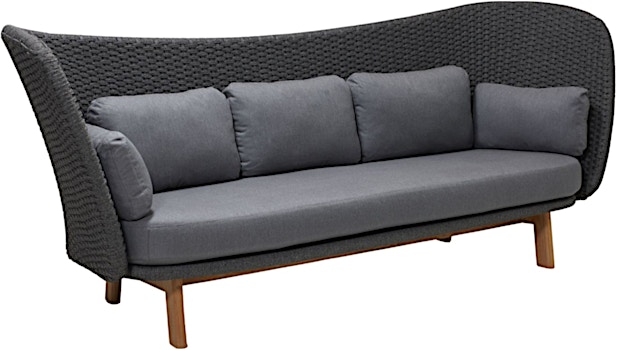 Cane-line Outdoor - Peacock Wing 3-sitzer Sofa - 1