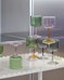 HAY - Tint Weinglas 2er Set - green/pink - 5 - Vorschau