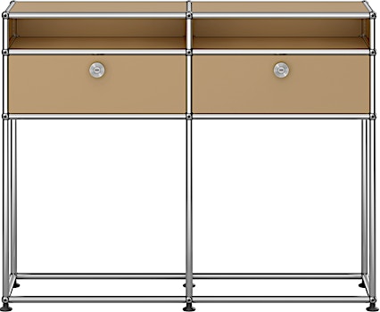 USM Haller - Highboard 2 x 3 - 2 Klappen und 2 Fächer - 1 USM Haller - Highboard 2 x 3 - 2 Klappen und 2 Fächer - 1