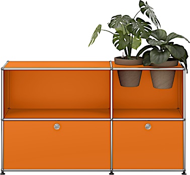 USM Haller - Pflanzenwelt Sideboard 2x2 - 2 Töpfe - 1 USM Haller - Pflanzenwelt Sideboard 2x2 - 2 Töpfe - 1