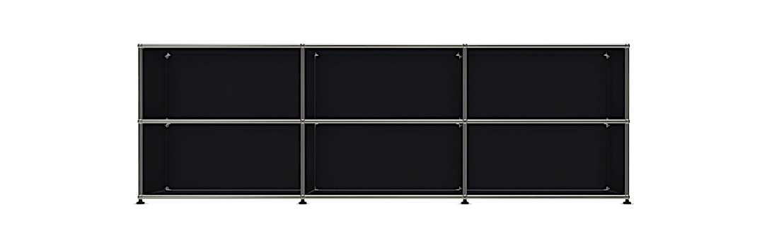 USM Haller - Sideboard 3 x 2 elementen - 1 USM Haller - Sideboard 3 x 2 elementen - 1