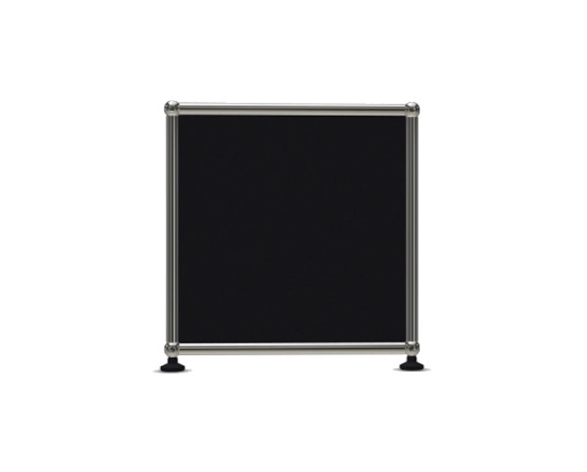 USM Haller - Board 4 x 1 element - Open - 30 grafietzwart - 3