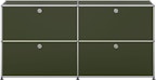 USM Haller - Sideboard 2x2 - 4 abattants - Édition limitée vert olive - 1 - Aperçu