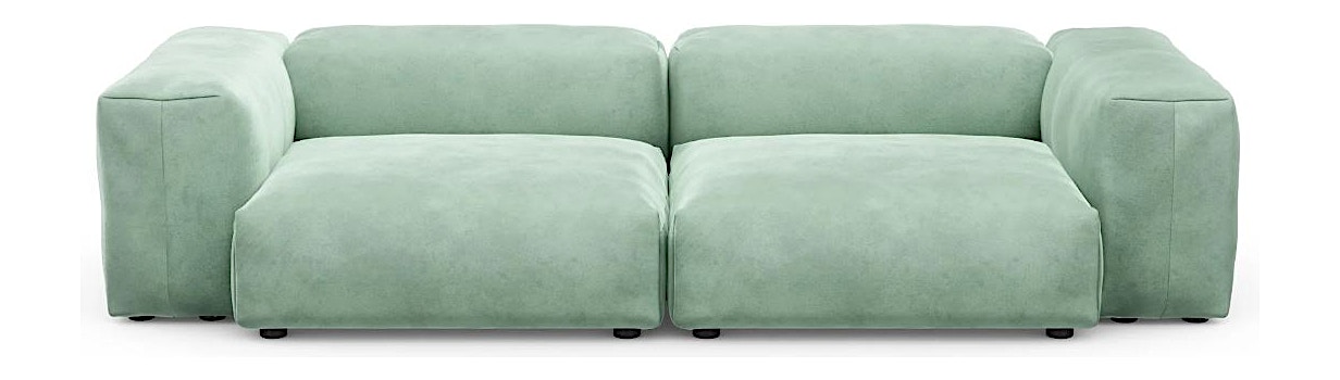 vetsak - Medium 2-Sitzer Sofa Velvet - 1