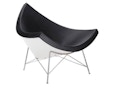 Vitra - Coconut Chair - Leder nero - 1