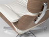Vitra - White Lounge Chair & Ottoman - 2 - Preview