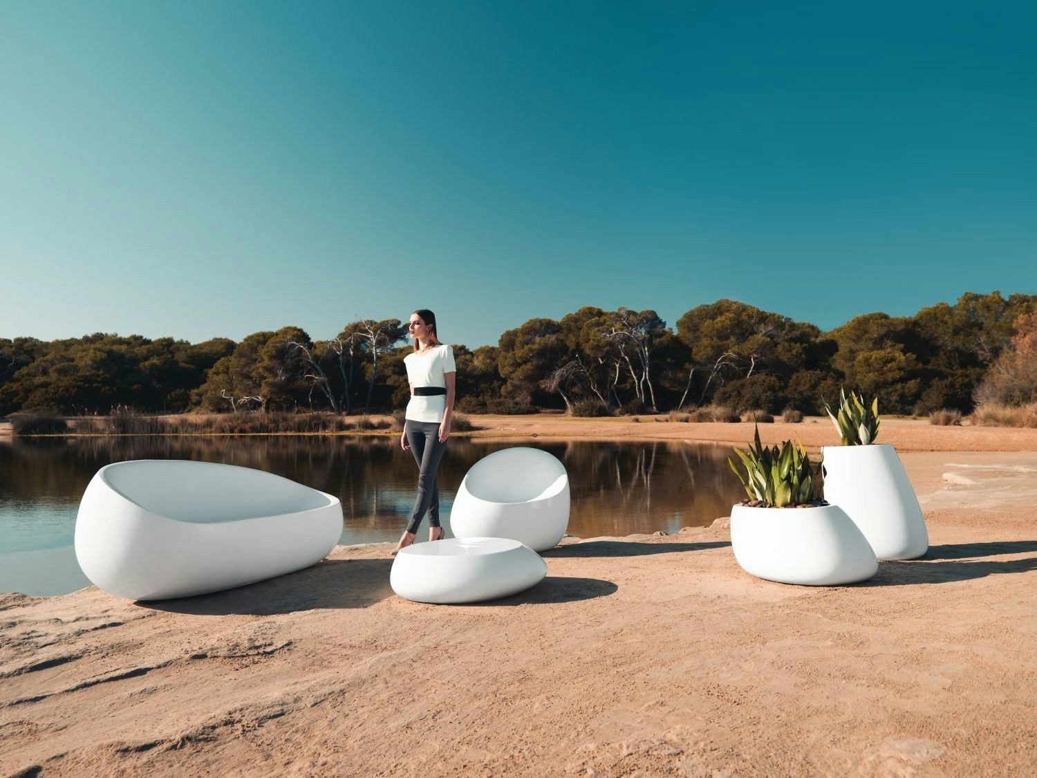 Vondom Stone Lounge Sofa kaufen SCHÖNER