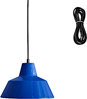 Design Outlet - Workshop 2 hanglamp - blauw - zwart - 1 Design Outlet - Workshop 2 hanglamp - blauw - zwart - 1