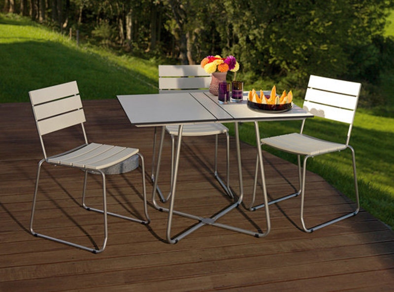 Weishäupl Balcony Stuhl Shop I design Weishäupl Balcony Stuhl weiß taupe