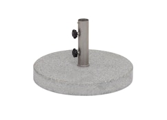 Schirmständer Granit - rund - 63 kg - Ø54 mm - geflammt