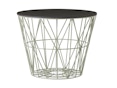 ferm LIVING - Wire Basket Top - Manddeksel - eik, zwart gebeitst - S - 5