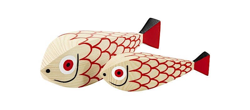 Vitra - Wooden Dolls Mother Fish and Child - 1