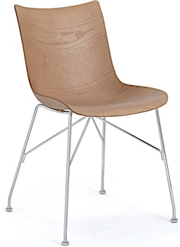 Kartell - Chaise P/Wood - 1