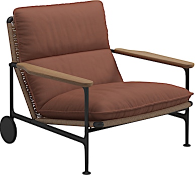 Gloster - Zenith Lounge Sessel mit Armlehnen - 1 Gloster - Zenith Lounge Sessel mit Armlehnen - 1